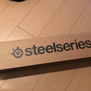 SteelSeries ゲーミングマウスパッド 大型 RGBイルミネーション ノンスリップラバーベース 12.2cm×59cm×0.4cm QcK Prism 3XL 63512