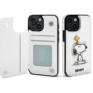 FFORRCASE iPhone 15 用 ケース 手 止 レザー フリップフォンケース iphone 15 用 60