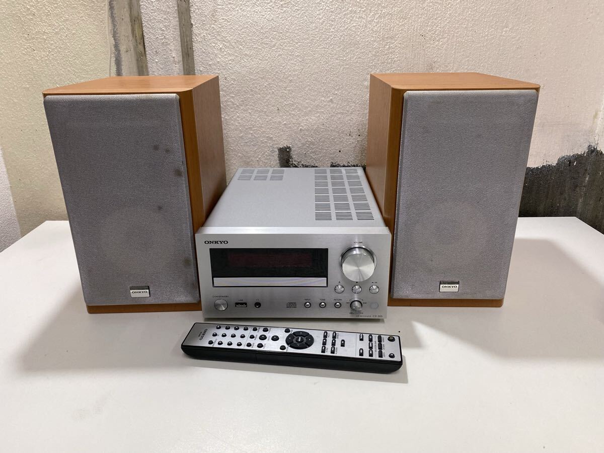 Ψ◇動作確認済 ONKYO オーディオコンポ CR-555 Amazon.co.jp: ONKYO CDチューナーアンプ CR-555(S) : 家電＆カメラ