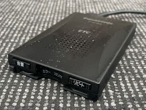 軽自動車装着機【送料270円】本体機体のみ(アンテナ/電源配線無し)Panasonic パナソニック ETC「CY-ET805D」アンテナ一体型(音声案内)