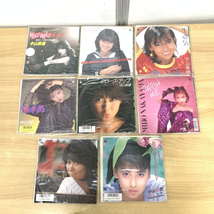 【未使用新品】中山美穂 近年発売 限定7インチシングルアナログレコード3種セット 2025年最新】中山美穂 レコードの人気アイテム - メルカリ