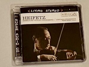 ヤッシャ ハイフェッツ ヴァイオリン協奏曲集 シベリウス SACD ステレオ&3ch マルチ Stereo&MULTI アナログプロダクションズ 廃盤