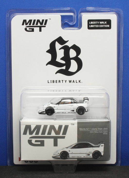 最終値下げ‼️ MINI GT & Hot Wheels リバティーウォーク MINI GT 1/64 (ダイキャスト製) マツダ AZ-1 リバティーウォーク