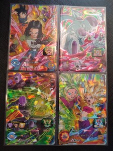 スーパードラゴンボールヒーローズ UM1弾 SR 人造人間17号 ベジータ トランクス未来 孫悟空ゼノ フリーザ復活 ヒット 他9枚コンプ 即有
