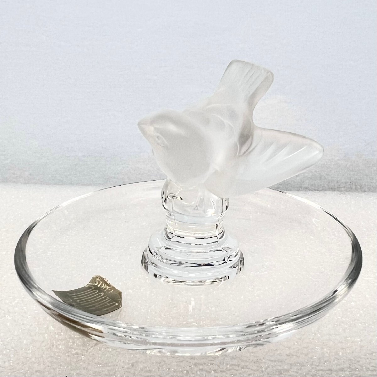 未使用　ルネ　ラリック クリスタル スズメ 置物　飾り Yahoo!オークション -「ラリック すずめ」の落札相場・落札価格