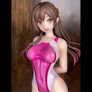 国内正規品 水原千鶴 競泳水着Ver. 彼女、お借りします 1/7 完成品 フィギュア AMAKUNI ホビージャパン
