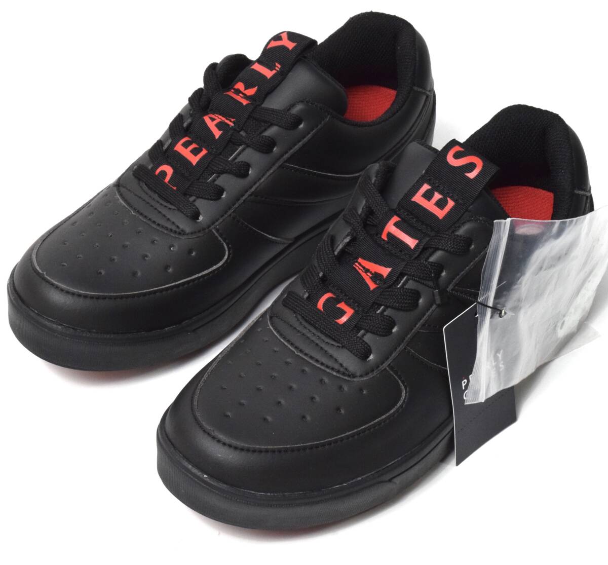 ○★新品未使用 PEARLY GATES ゴルフシューズ　ブラック　25cm 2025年最新】PEARLY GATES ゴルフ シューズ(男性用)の人気