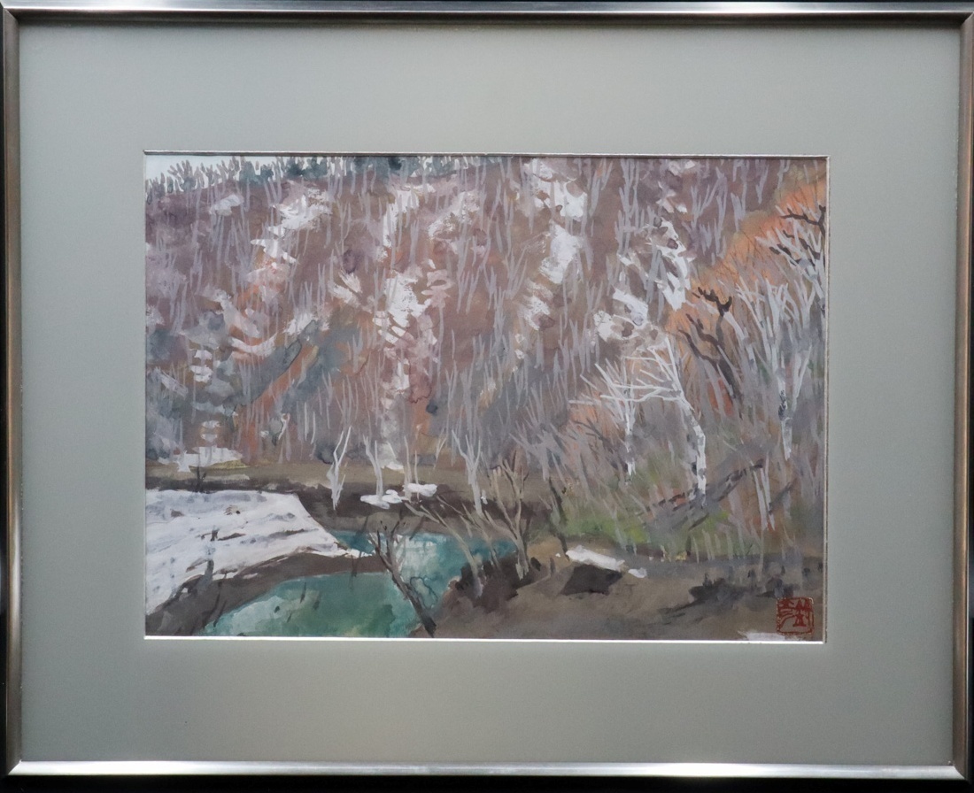 川崎鈴彦、【花】、希少な額装用画集より、新品額装付、状態良好 Yahoo!オークション -「川崎鈴彦」の落札相場・落札価格