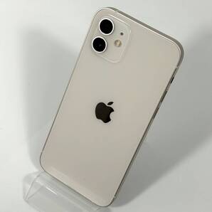 【美品】 SIMフリー iPhone 12 MGHP3J/A 64GB ホワイト 判定○