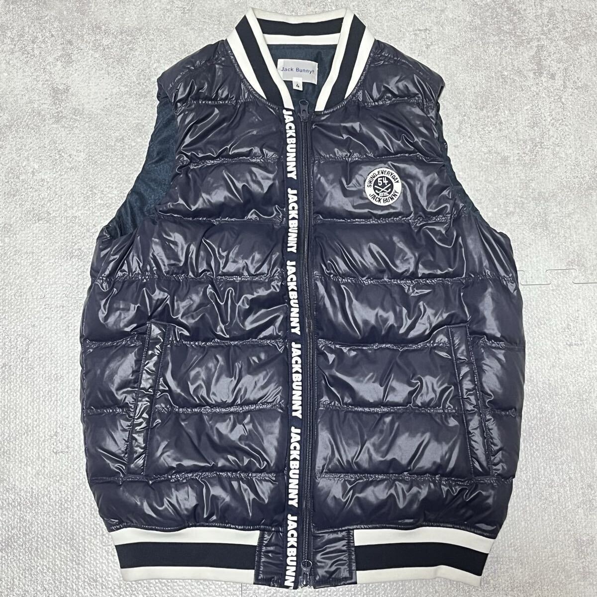 Jack Bunny!! ジャックバニー　ゴルフウェア　中綿ジャケット　ベスト JACK BUNNY(ジャックバニー) ベスト｜中古ゴルフウェア通販