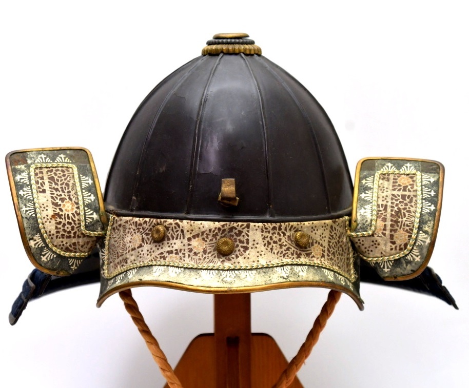 兜　江戸期 兜 販売｜鉄錆地三十二間筋兜「水戸住義臣」 江戸時代｜紀の国屋