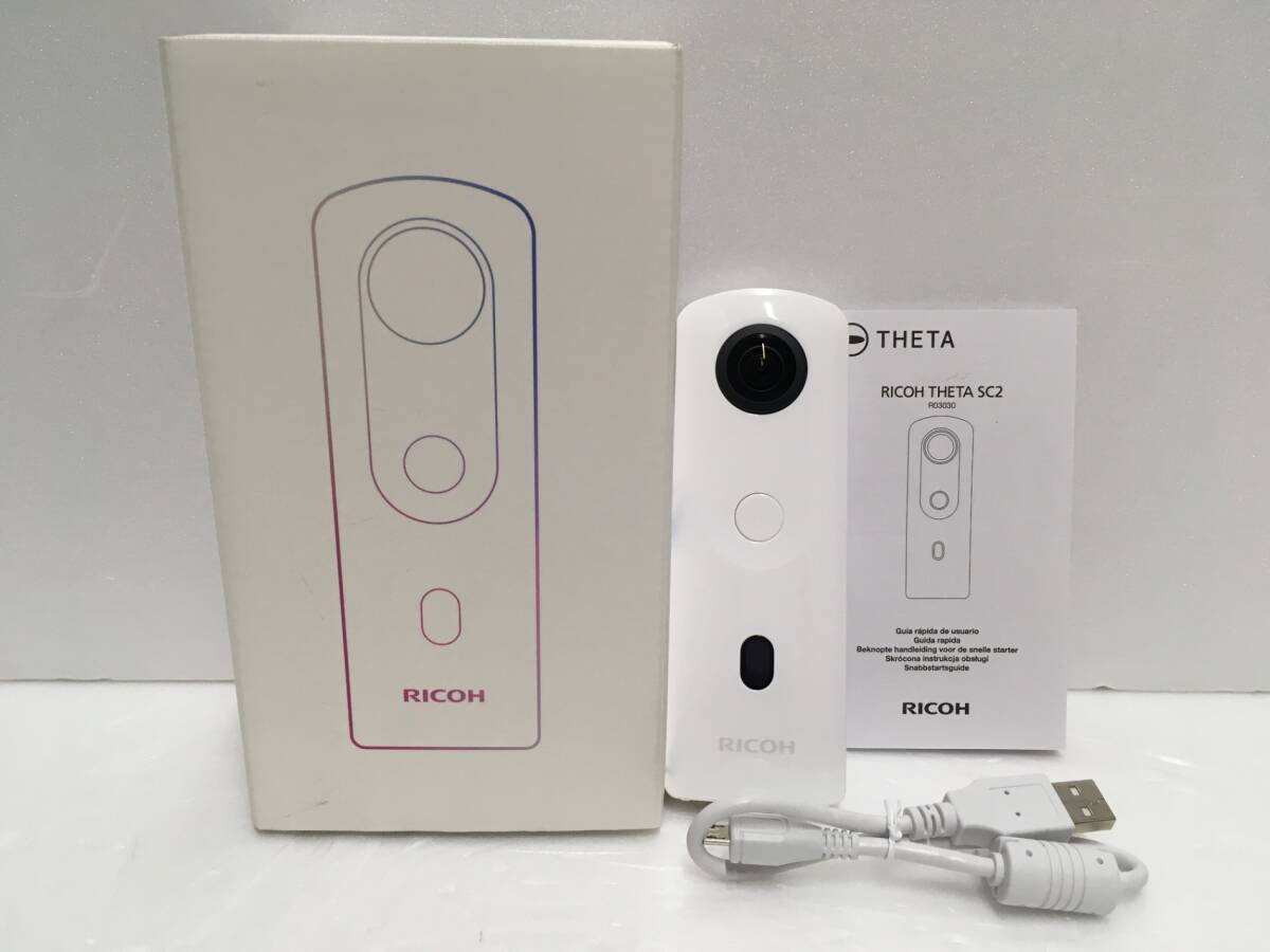 richo theta sc 【美品】 Amazon | 【整備済み品】 RICOH 360度カメラ RICOH THETA SC