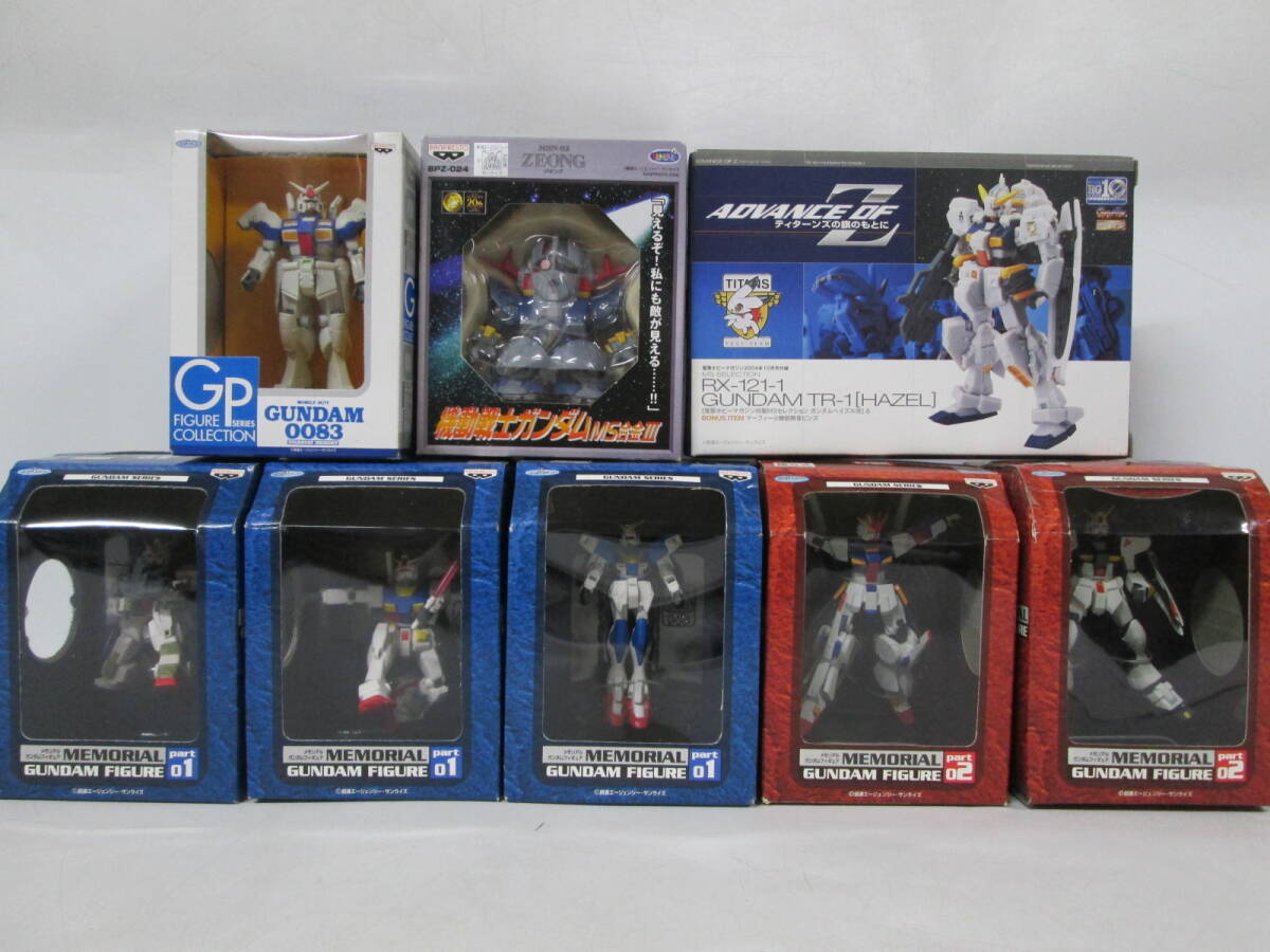 ガンダム　フィギュア　大量まとめ売り BANPRESTO 機動戦士Gundam GQuuuuuuX 限械突破 赤いガンダム