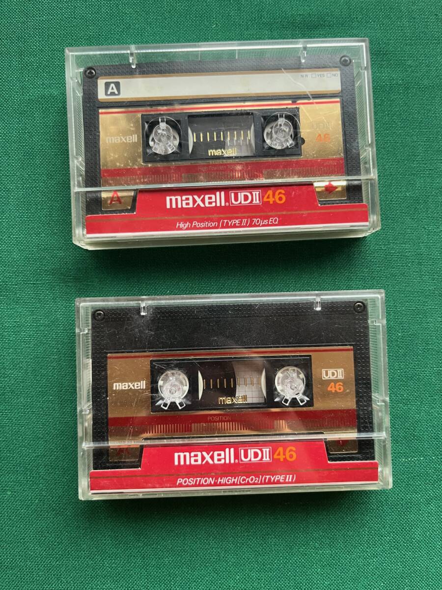 2510*Maxell-7* коготь есть / нет *mak cell *UDⅡ 46 x2* высокий позиция * кассетная лента * 2 шт совместно * клик post отправка 