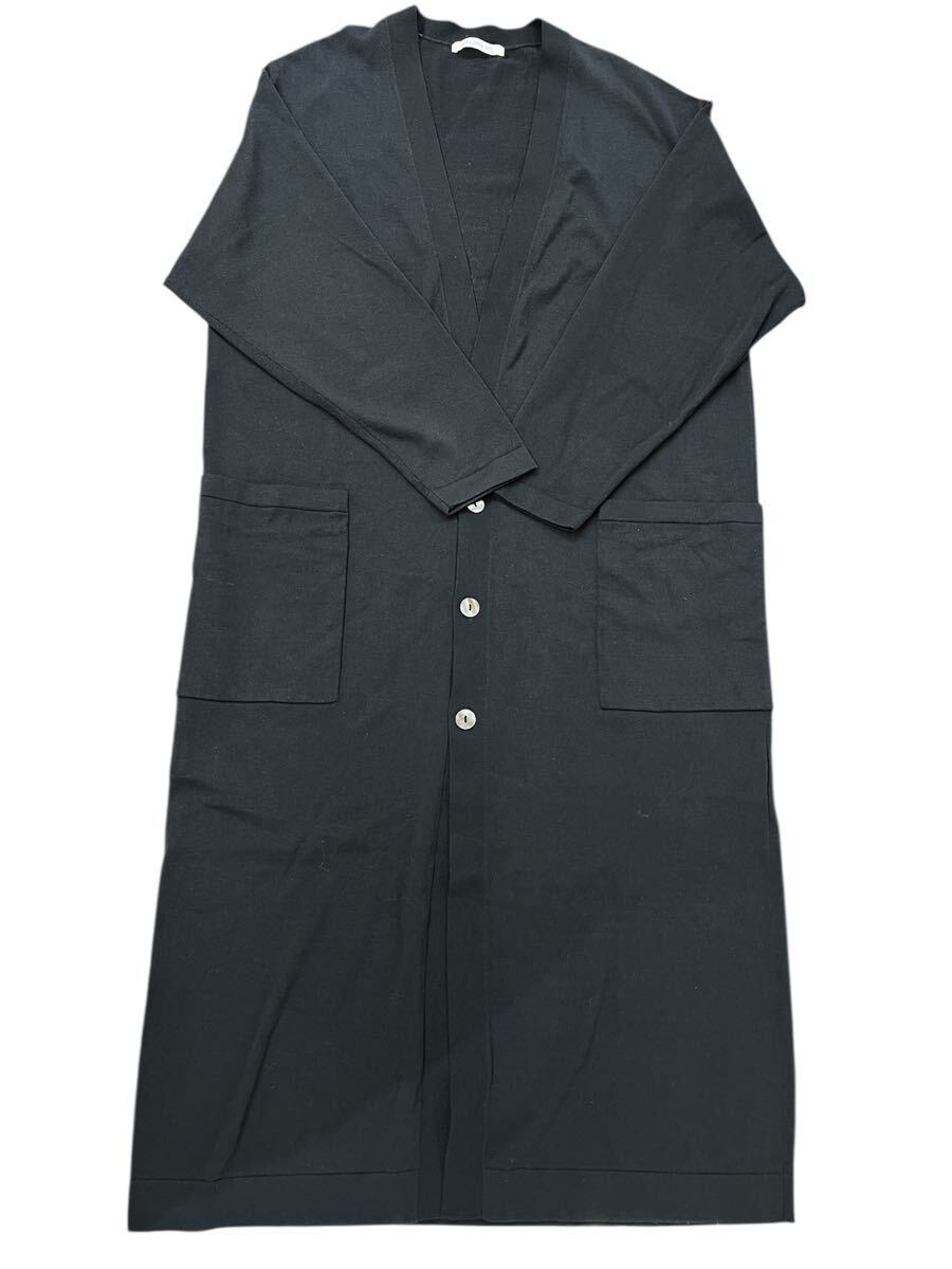 ☆ GALERIE VIE ギャルリーヴィー Vネック ロングカーディガン Bl