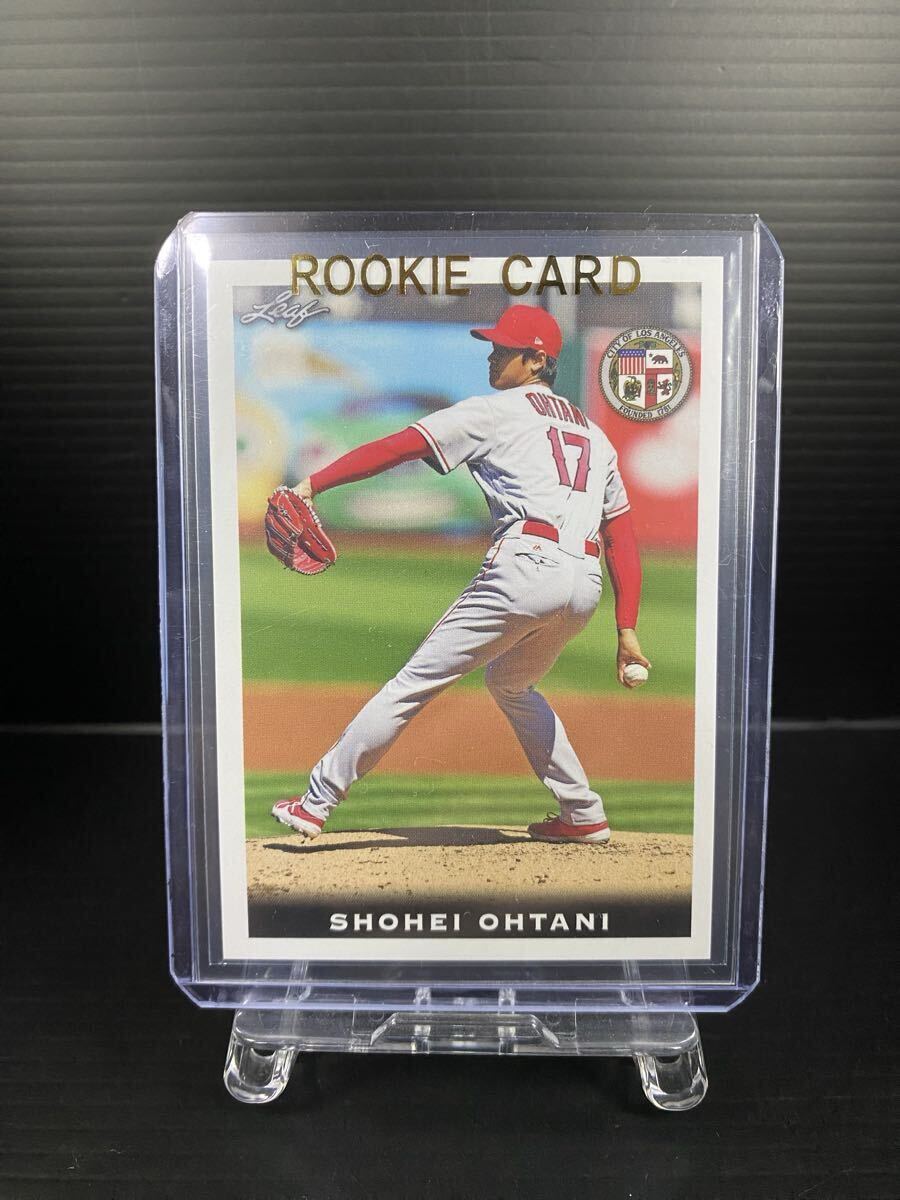 2018 LEAF 大谷翔平　ルーキーカード　200枚限定　鑑定済　10 Yahoo!オークション -「大谷翔平 カード leaf」(トレーディング