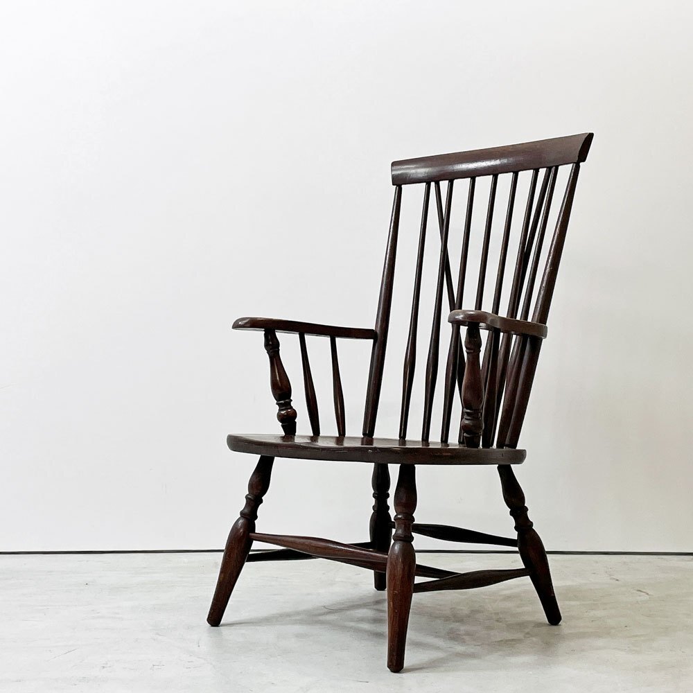 飛騨産業/キツツキ　「穂高」楢無垢材ウィンザーチェア　　　　アームチェア 飛騨産業/キツツキ 「穂高」楢無垢材ウィンザーチェア アームチェア