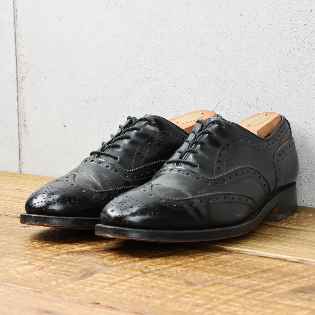 未使用級　ジョンストンアンドマーフィー　ドレスシューズ　USA製　1940 2025年最新】Yahoo!オークション -ジョンストン マーフィーの