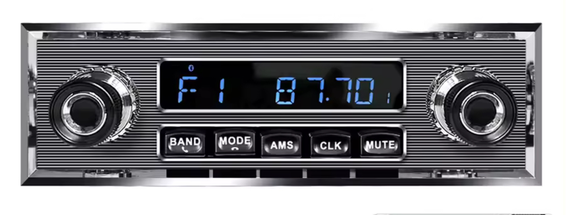 旧車用 1din オーディオ レトロ Bluetooth対応 AUX USB 旧車用 1din オーディオ レトロ Bluetooth対応 AUX USB - メルカリ