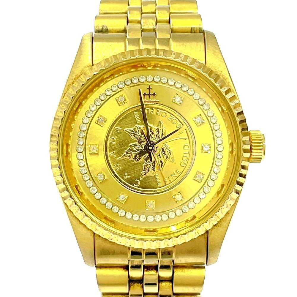 Yahoo!オークション -「メイプルリーフ 時計」の落札相場・落札価格