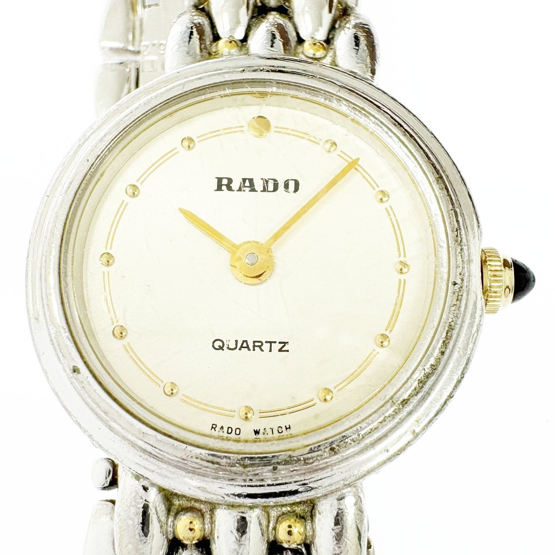 【美品】RADO ラドー 腕時計 クォーツ レディース 133.9006.4 美品】RADO ラドー 腕時計 クォーツ レディース 133.9006.4