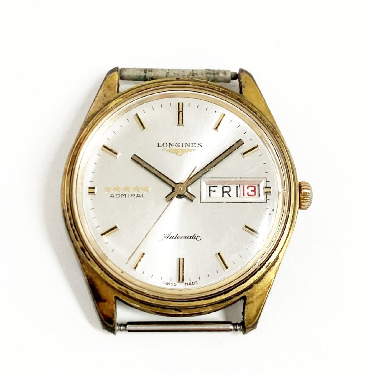 ロンジン　アドミラル　自動巻　３針　 GＰ金メッキ Yahoo!オークション -「ロンジン アドミラル ファイブスター」の