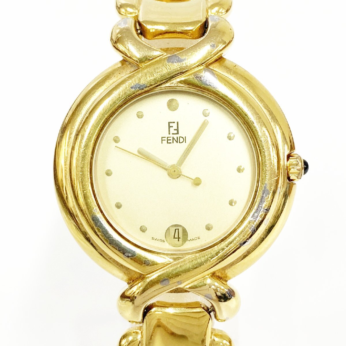 ⭐【美品希少レア】フェンディ850.Lゴールド腕時計 2025年最新】Yahoo!オークション -fendi 時計 ゴールドの中古品