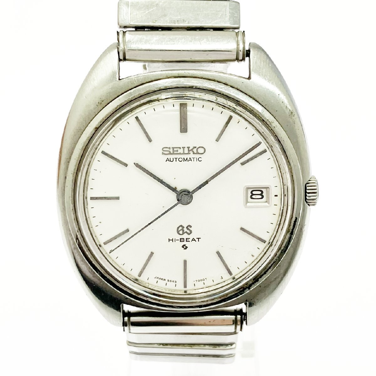 ジャンク)グランドセイコーSEIKO GS HI-BEAT 時計　箱無 Yahoo!オークション -「グランドセイコージャンク」の落札相場・落札価格
