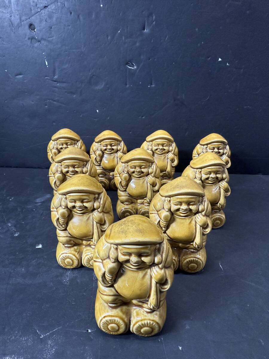大黒天　逗子入り　縁起物　骨董品 大黒天 逗子入り 縁起物 骨董品 大正時代のアンティーク木彫り