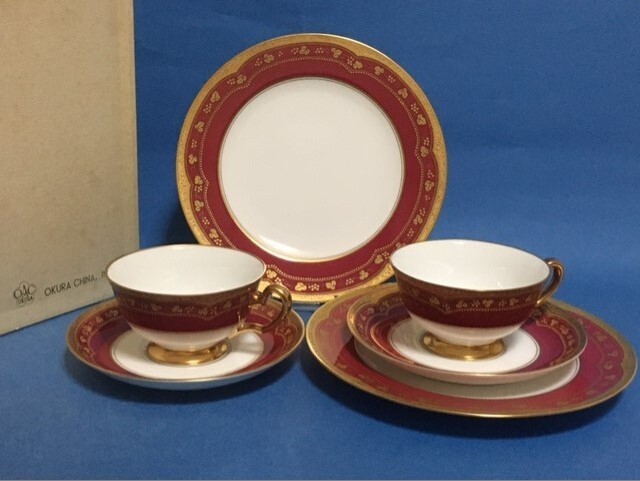 大倉陶園　アレキサンドリーヌ　カップ&ソーサープレート　他 アレキサンドリーヌ カップ&ソーサー