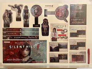 【非売品 切り抜きPOPのみ】《1点物》サイレントヒル f【未使用品 告知 販促】SILENT HILL f PlayStation5 プレイステーション 5 PS5