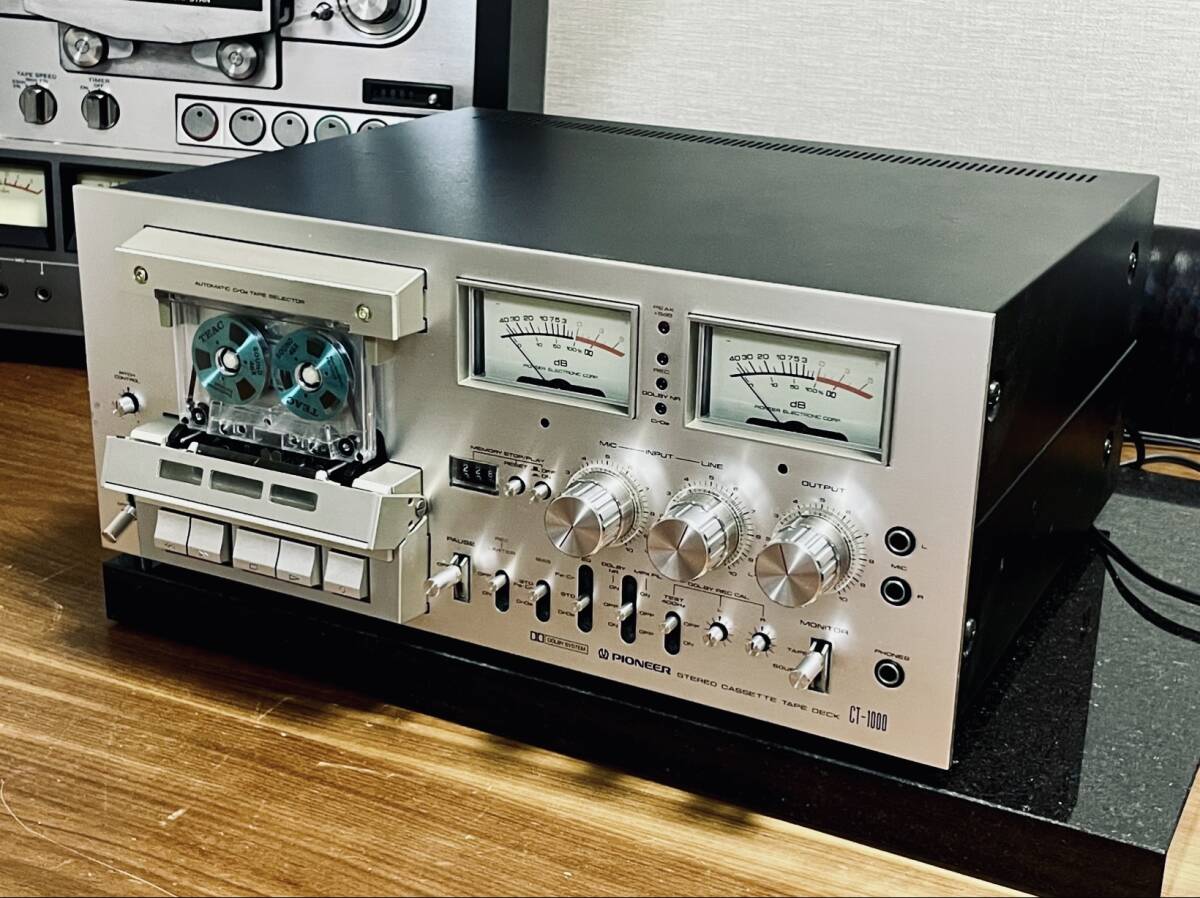 【超希少】【動作品】Pioneer CT-4040A カセットデッキ　レトロ Yahoo!オークション -「ct-4040」の落札相場・落札価格