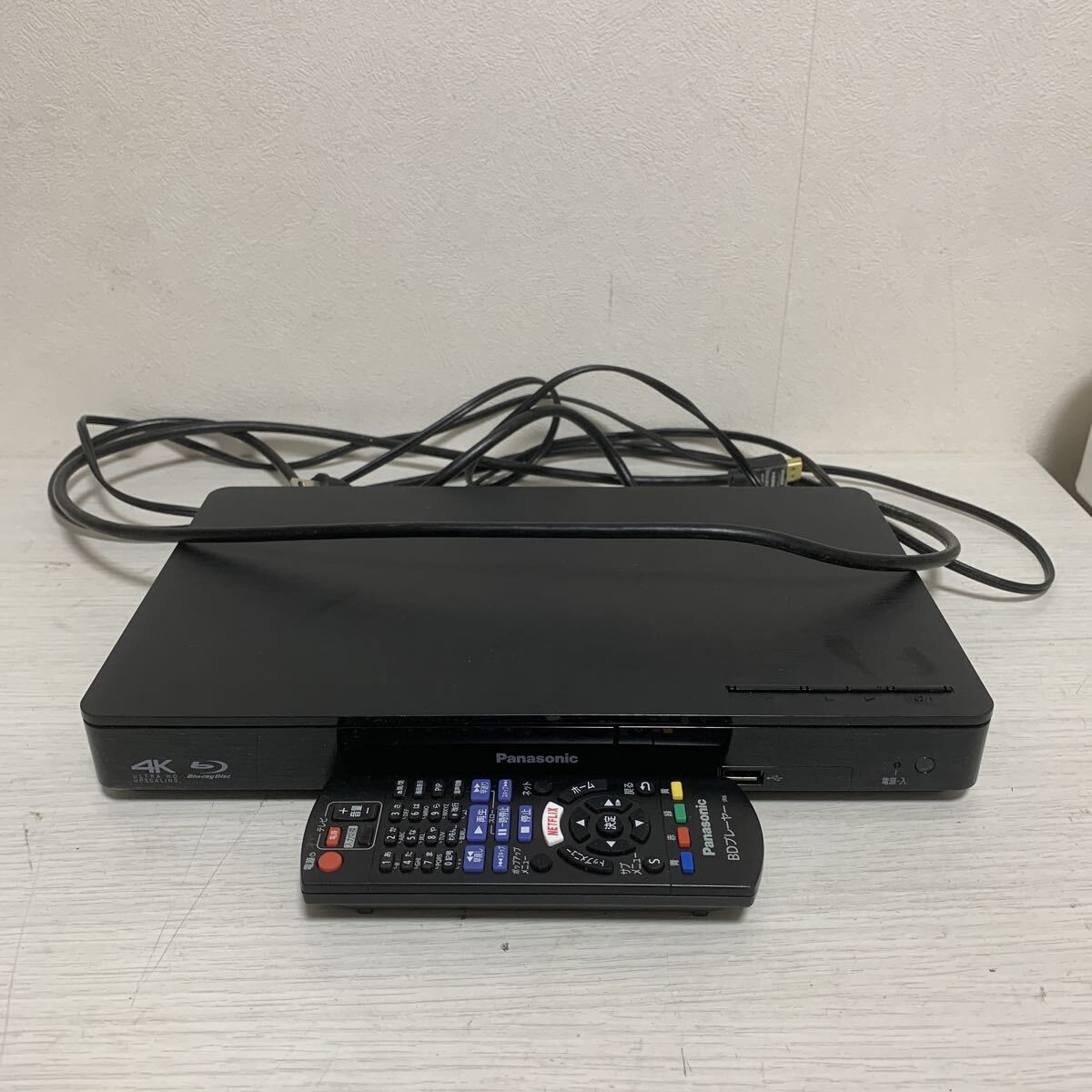 Panasonic 4K BDプレーヤー リモコン付きDMP-BDT180 中古 パナソニック(PANASONIC)|ブルーレイ|HARDOFFオフモール（オフモ