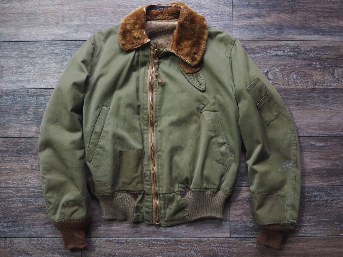 2025年最新】Yahoo!オークション -b-15 フライトジャケット 実物