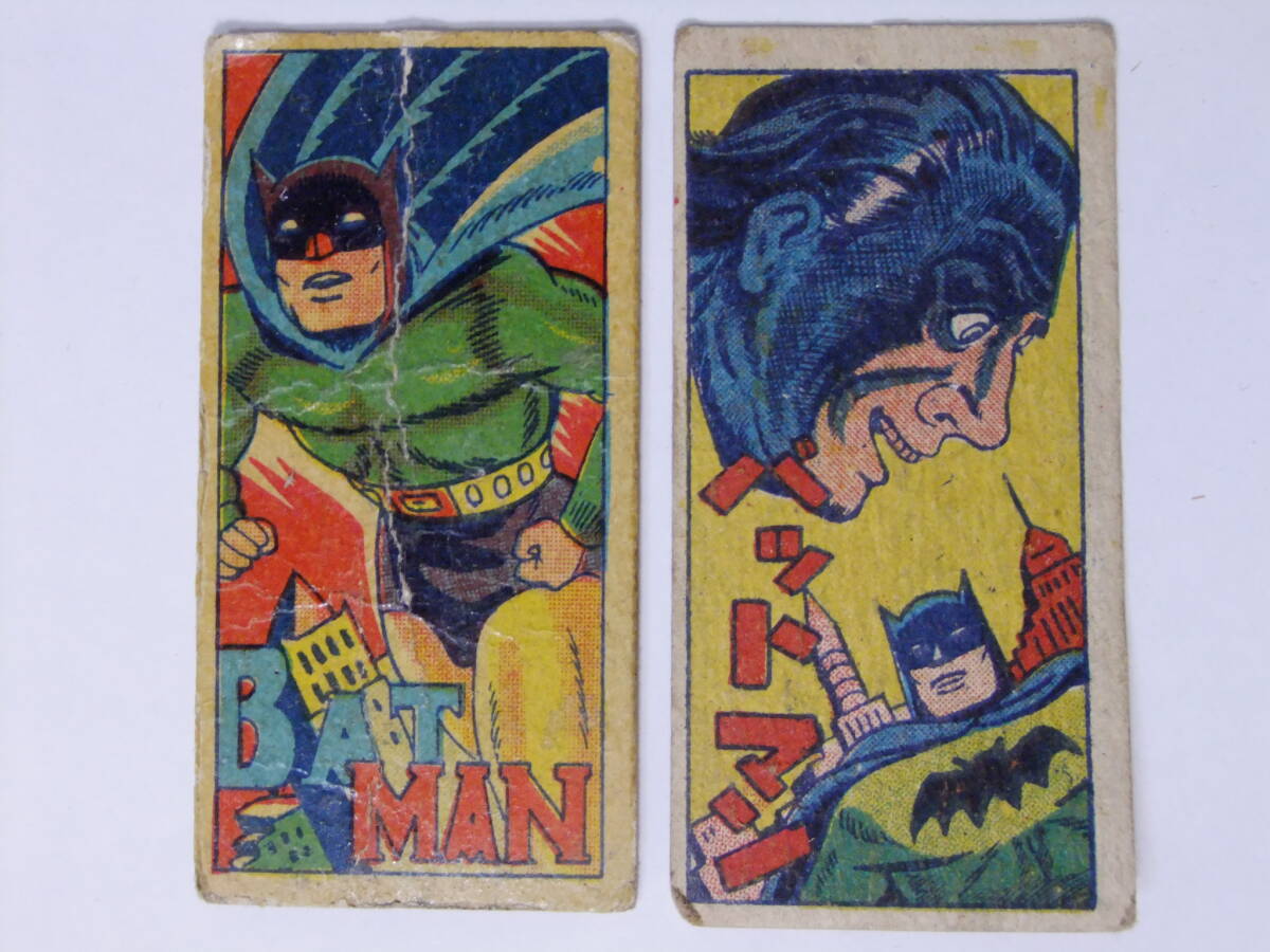 昭和の面子、アメリカンヒーローのバットマン／77枚組。ダブリも御座います。 昭和の面子、アメリカンヒーローのバットマン／77枚組。ダブリも