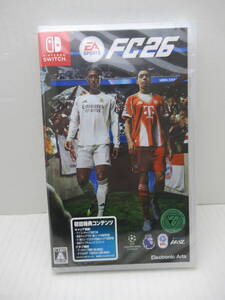 59/R658★EA SPORTS FC 26★初回特典コンテンツ 付き★Nintendo Switch ニンテンドースイッチ★エレクトロニック・アーツ★未開封品