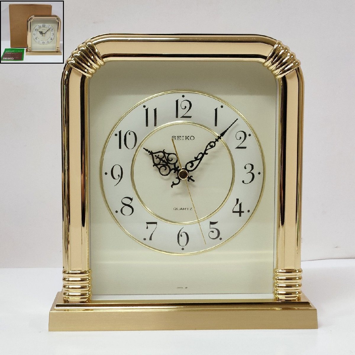 2025年最新】Yahoo!オークション -seiko quartz(置時計)の中古品