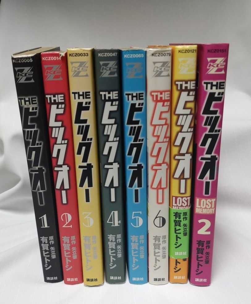 THE BIG-O 25周年 設定資料集【中古】 Yahoo!オークション -「theビッグオー」(本、雑誌) の落札相場