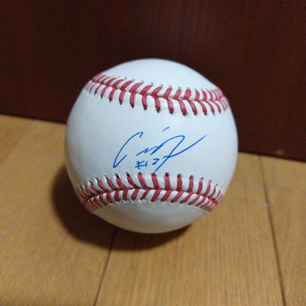 [激レア】鈴木誠也直筆サインボール／公式Rawlings球／シカゴ・カブス 激レア】鈴木誠也直筆サインボール／公式Rawlings球／シカゴ