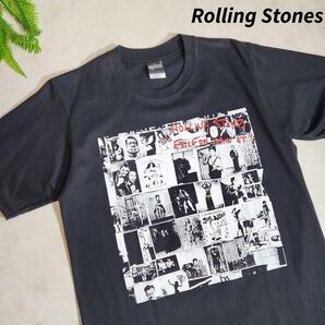 Rolling Stones Exile on Main Street ローリングストーンズ メインストリートのならず者 Tシャツ 黒 3408