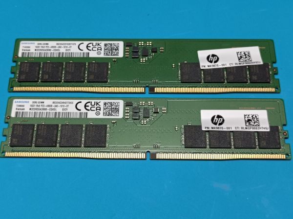 DDR5-7000MHz 32GB (16GBx2) メモリー【中古】 Corsair CMK32GX5M2B5600C36 [DDR5 PC5-44800 16GB 2枚組] 価格