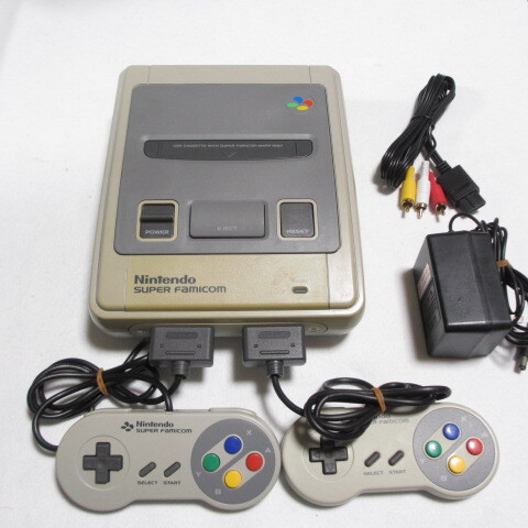 スーパーファミコンソフト中古動作品１個の出品です。 任天堂 『中古即納』{SFC} (本体) SUPER Famicom Jr