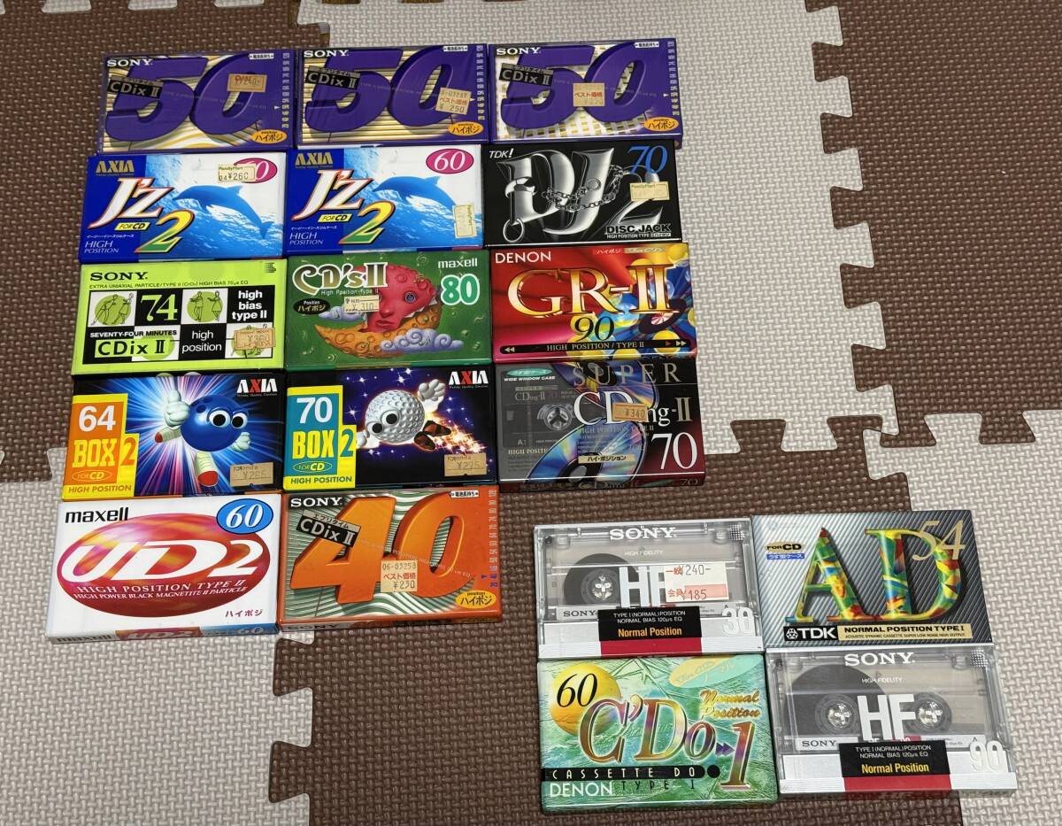 カセットテープ　新品未使用♫ 2025年最新】Yahoo!オークション -カセットテープ 未使用の中古