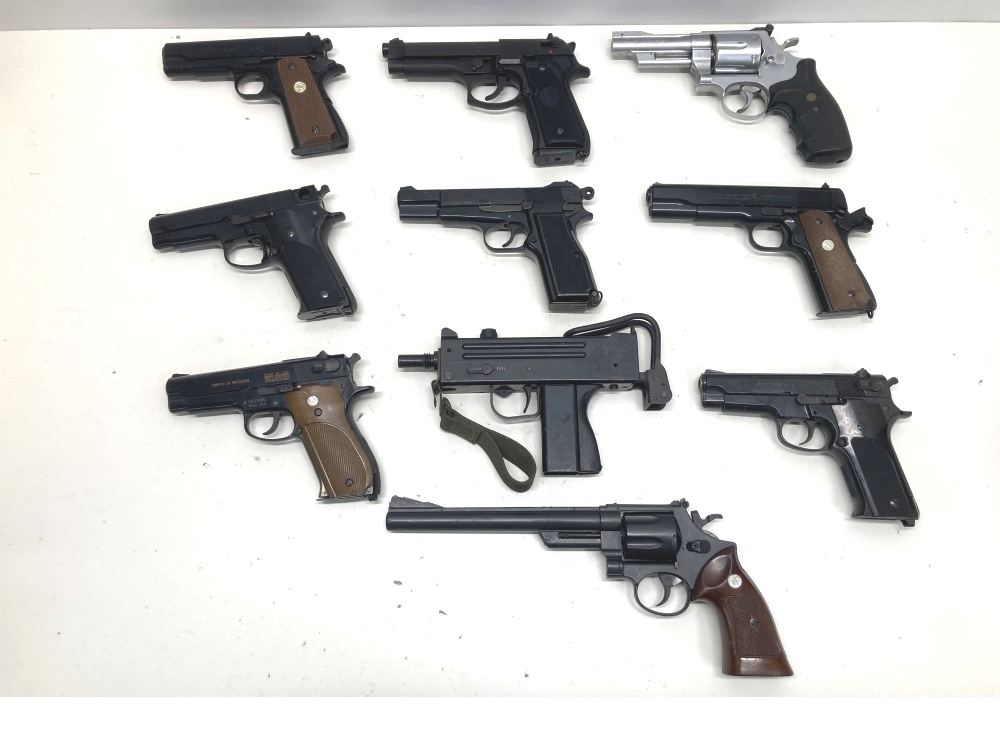 発火式　モデルガン　マルシン　M9 2丁　　ジャンク 発火式 モデルガン マルシン M9 2丁 ジャンク マルシン M9 HW