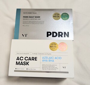 新品未使用 VT ブイティコスメティックス PDRN AC CARE マスク セット パック 箱マスク