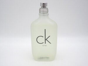 ★Calvin Klein(カルバンクライン) CK ONE シーケーワン オードトワレ 100ml 香水 EDT キャップ無し 残量約9割