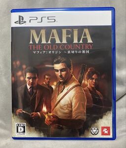 PS5 マフィア オリジン 裏切りの祖国 初回予約封入特典 ソルジャーパック プロダクトコード未使用 PS5ソフト