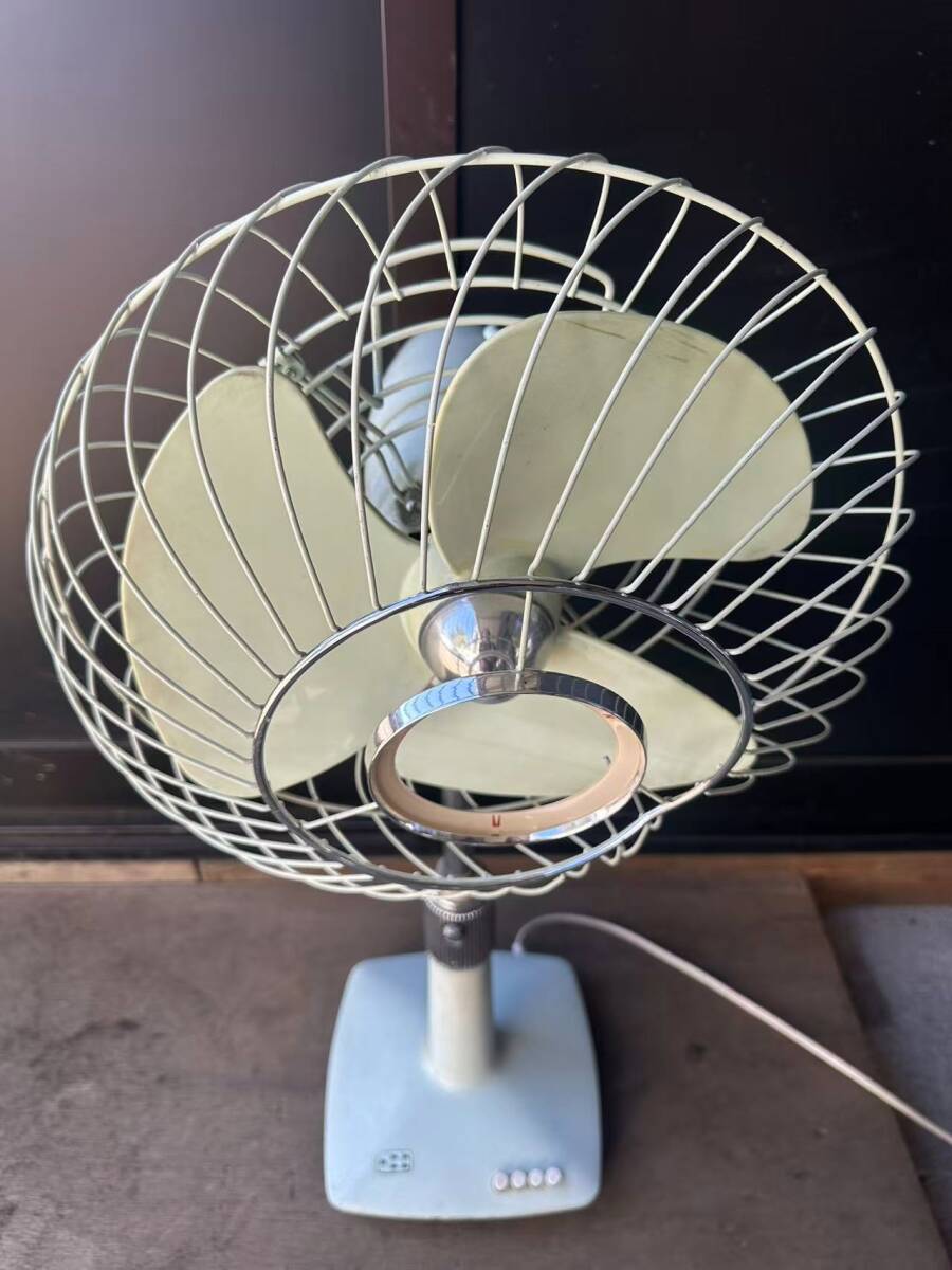 明電舎 レトロ扇風機　 アンティーク　昭和レトロ　 当時物　 DY-322-2K Yahoo!オークション -「明電舎 扇風機」(アンティーク、コレクション
