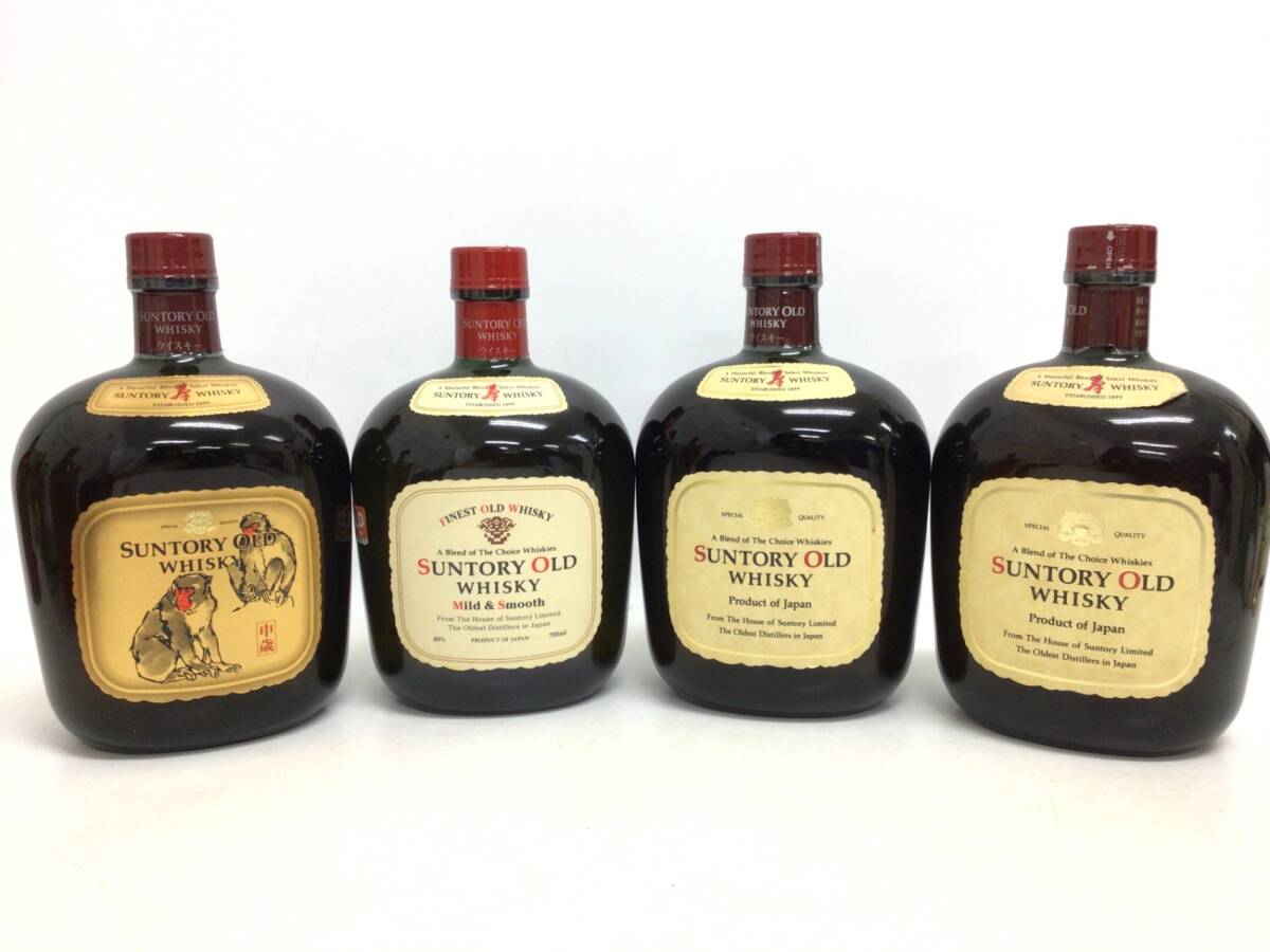 未開栓　SUNTORY OLD WHISKY 干支ボトル4本　まとめ サントリーオールドウイスキー 干支ボトル馬 未開栓 - メルカリ