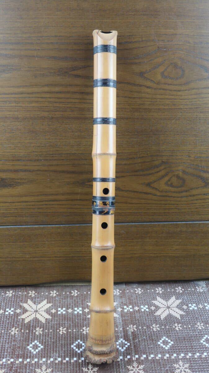 尺八本体 竹製 5穴　松下深水　2本 尺八本体 2本 尺八本体 竹製 5穴 松下深水 2本
